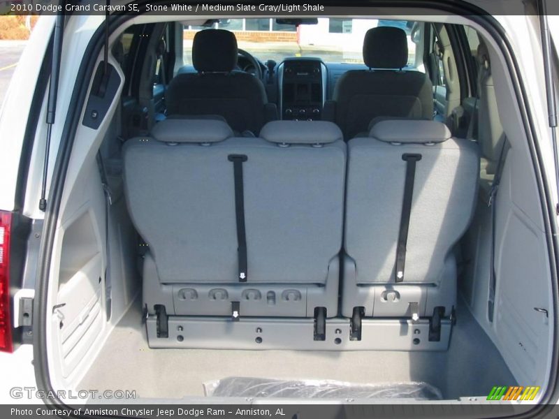 Stone White / Medium Slate Gray/Light Shale 2010 Dodge Grand Caravan SE