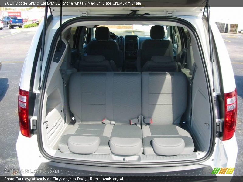 Stone White / Medium Slate Gray/Light Shale 2010 Dodge Grand Caravan SE