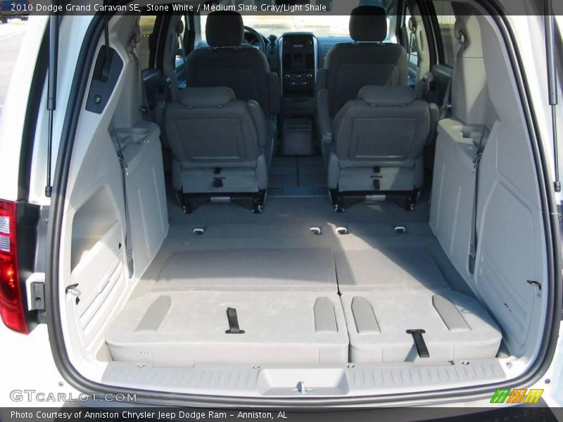 Stone White / Medium Slate Gray/Light Shale 2010 Dodge Grand Caravan SE