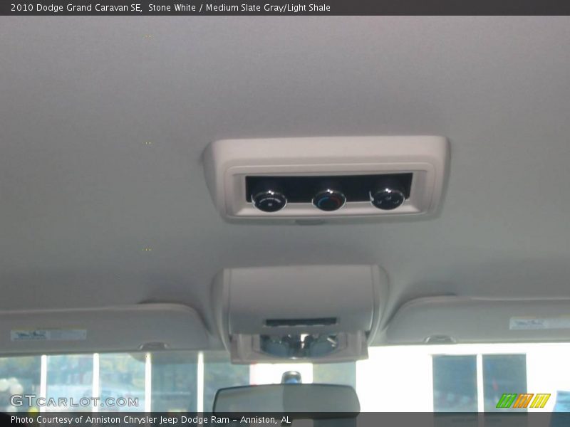 Stone White / Medium Slate Gray/Light Shale 2010 Dodge Grand Caravan SE