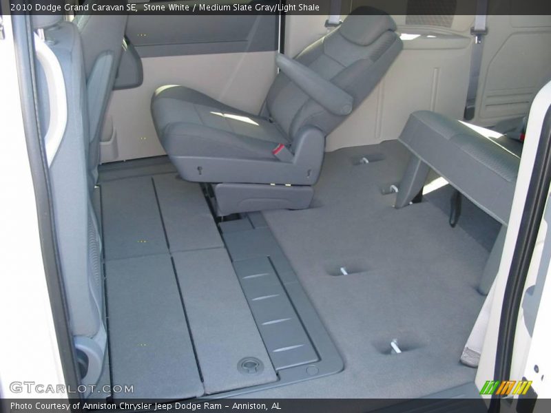 Stone White / Medium Slate Gray/Light Shale 2010 Dodge Grand Caravan SE