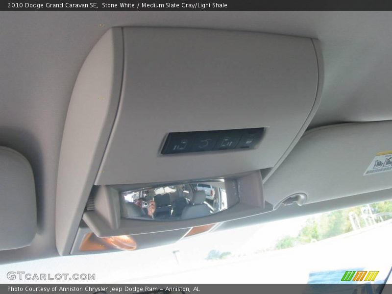 Stone White / Medium Slate Gray/Light Shale 2010 Dodge Grand Caravan SE