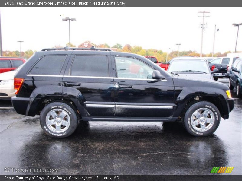 Black / Medium Slate Gray 2006 Jeep Grand Cherokee Limited 4x4