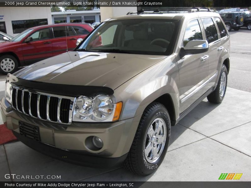 Light Khaki Metallic / Dark Khaki/Light Graystone 2006 Jeep Grand Cherokee Limited