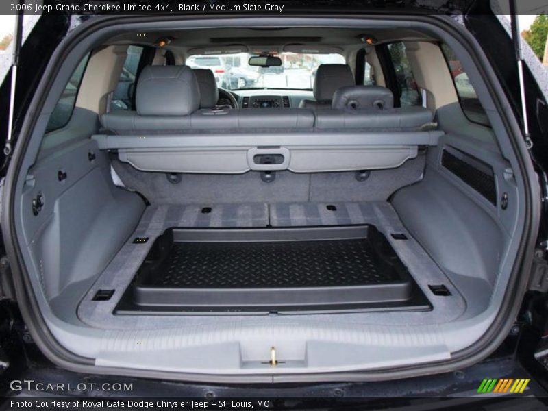 Black / Medium Slate Gray 2006 Jeep Grand Cherokee Limited 4x4