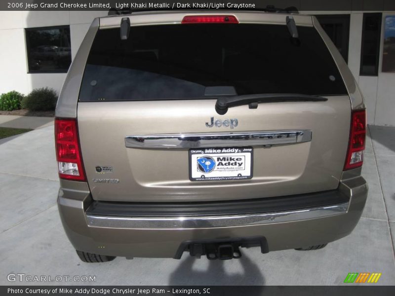 Light Khaki Metallic / Dark Khaki/Light Graystone 2006 Jeep Grand Cherokee Limited