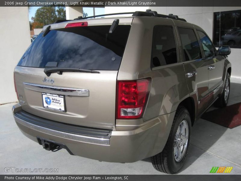 Light Khaki Metallic / Dark Khaki/Light Graystone 2006 Jeep Grand Cherokee Limited