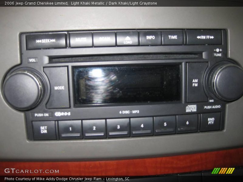 Light Khaki Metallic / Dark Khaki/Light Graystone 2006 Jeep Grand Cherokee Limited