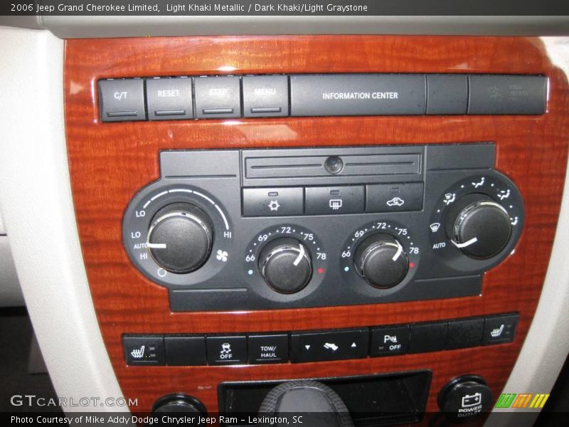 Light Khaki Metallic / Dark Khaki/Light Graystone 2006 Jeep Grand Cherokee Limited
