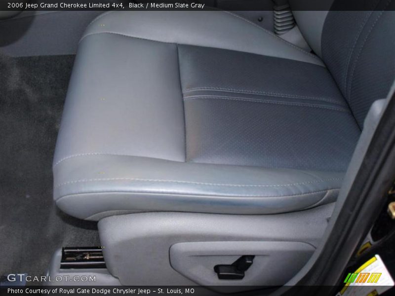 Black / Medium Slate Gray 2006 Jeep Grand Cherokee Limited 4x4