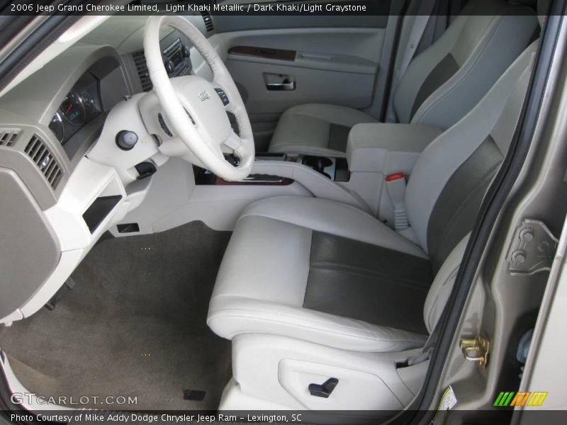 Light Khaki Metallic / Dark Khaki/Light Graystone 2006 Jeep Grand Cherokee Limited