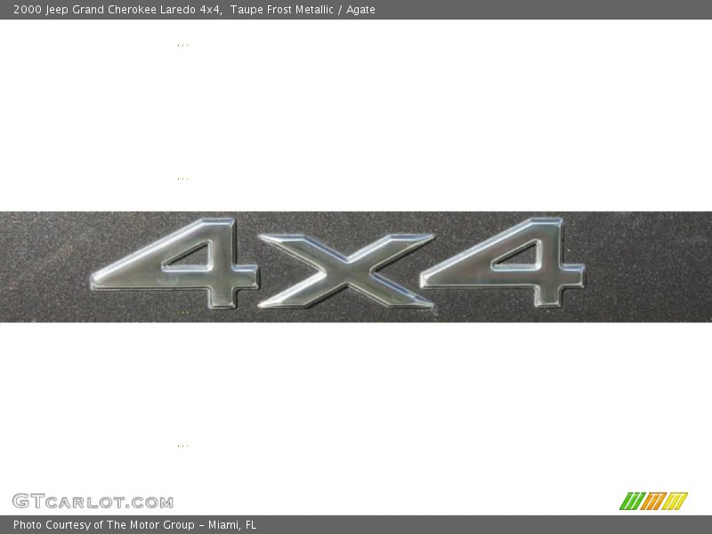 Taupe Frost Metallic / Agate 2000 Jeep Grand Cherokee Laredo 4x4