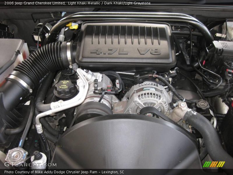 Light Khaki Metallic / Dark Khaki/Light Graystone 2006 Jeep Grand Cherokee Limited