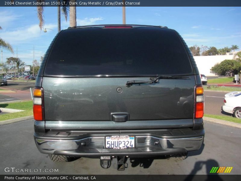 Dark Gray Metallic / Gray/Dark Charcoal 2004 Chevrolet Suburban 1500 LT