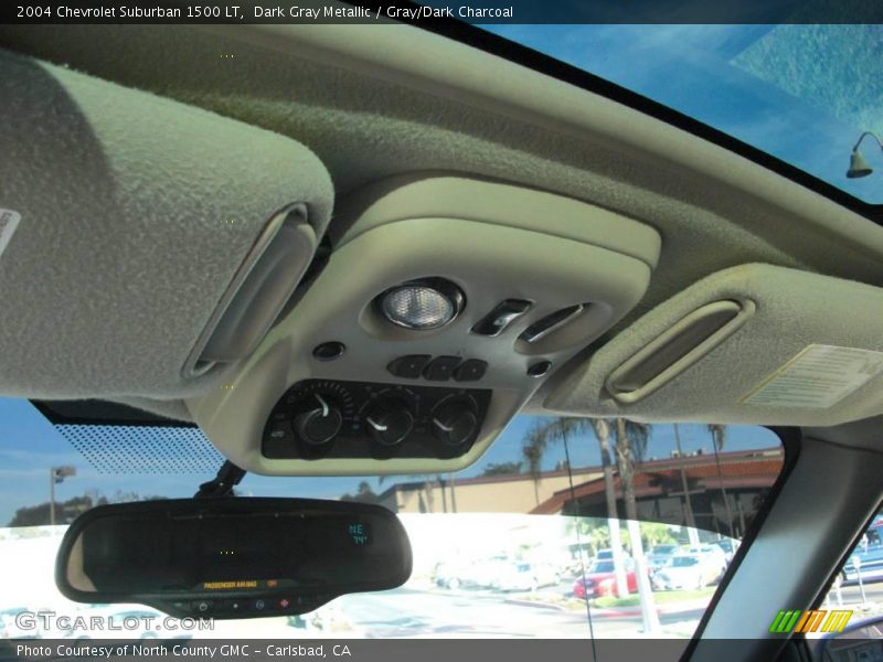 Dark Gray Metallic / Gray/Dark Charcoal 2004 Chevrolet Suburban 1500 LT