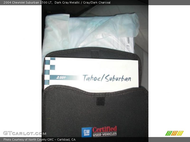 Dark Gray Metallic / Gray/Dark Charcoal 2004 Chevrolet Suburban 1500 LT