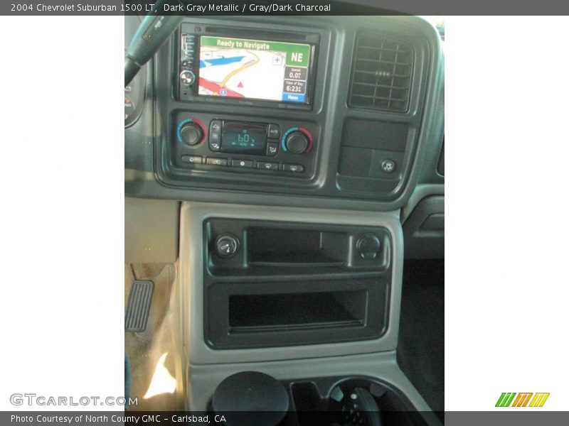 Dark Gray Metallic / Gray/Dark Charcoal 2004 Chevrolet Suburban 1500 LT