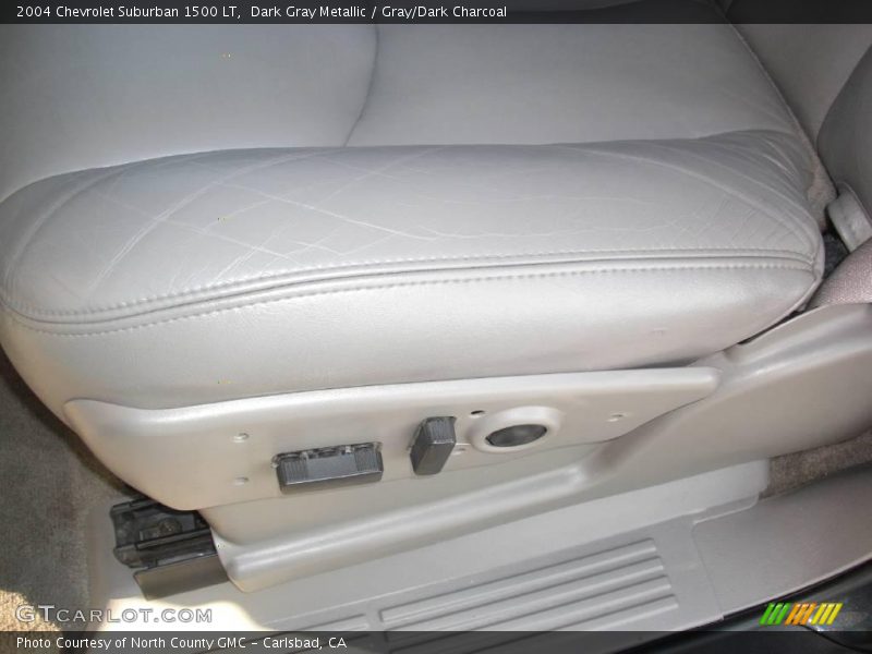 Dark Gray Metallic / Gray/Dark Charcoal 2004 Chevrolet Suburban 1500 LT