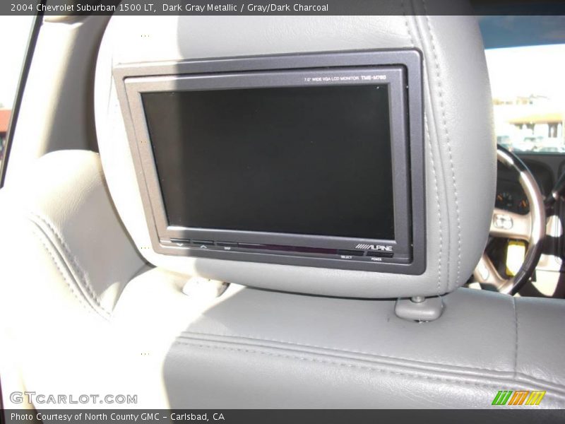 Dark Gray Metallic / Gray/Dark Charcoal 2004 Chevrolet Suburban 1500 LT