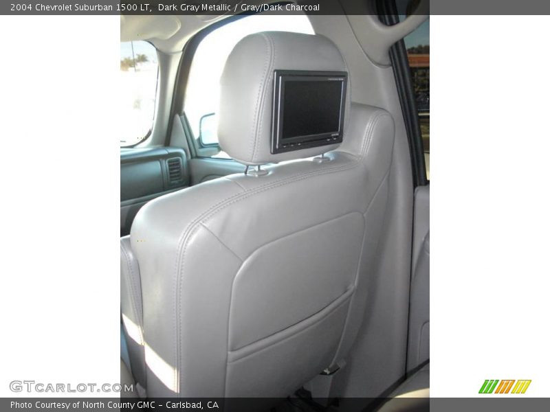 Dark Gray Metallic / Gray/Dark Charcoal 2004 Chevrolet Suburban 1500 LT