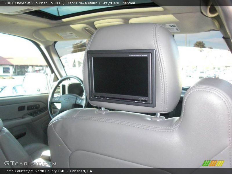 Dark Gray Metallic / Gray/Dark Charcoal 2004 Chevrolet Suburban 1500 LT