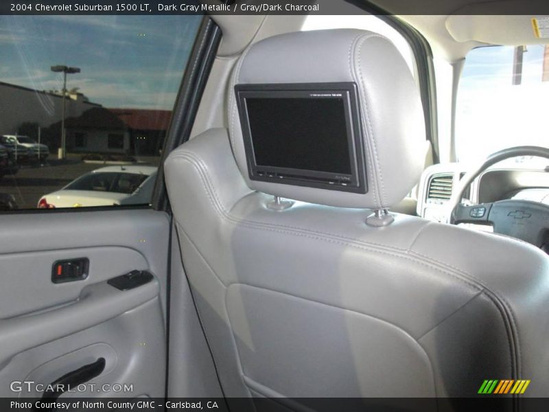 Dark Gray Metallic / Gray/Dark Charcoal 2004 Chevrolet Suburban 1500 LT