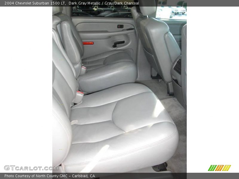 Dark Gray Metallic / Gray/Dark Charcoal 2004 Chevrolet Suburban 1500 LT