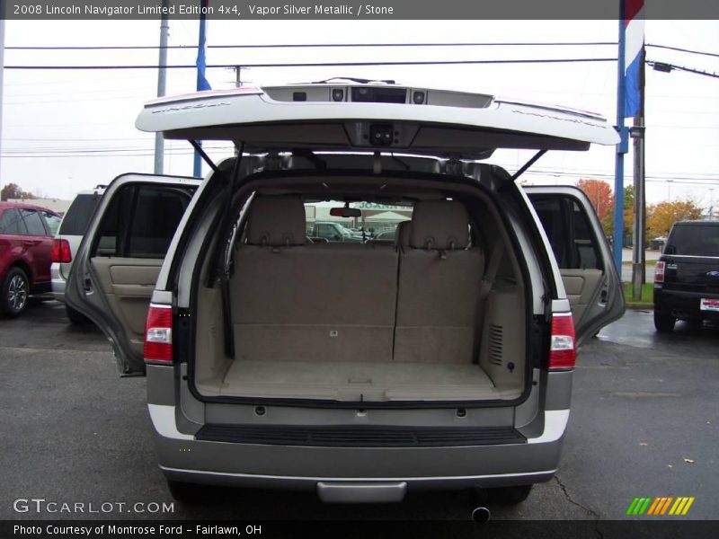 Vapor Silver Metallic / Stone 2008 Lincoln Navigator Limited Edition 4x4