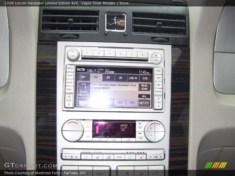 Vapor Silver Metallic / Stone 2008 Lincoln Navigator Limited Edition 4x4