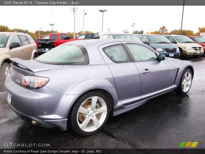 Titanium Gray Metallic / Black 2005 Mazda RX-8