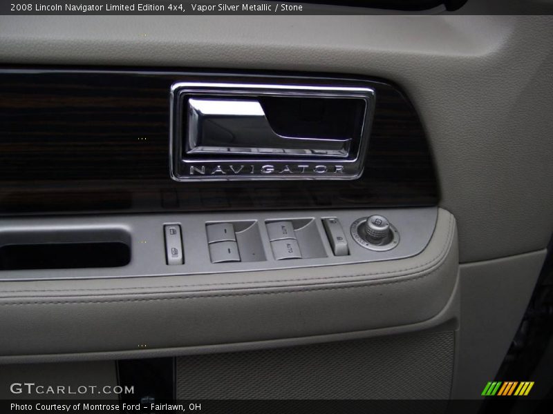 Vapor Silver Metallic / Stone 2008 Lincoln Navigator Limited Edition 4x4