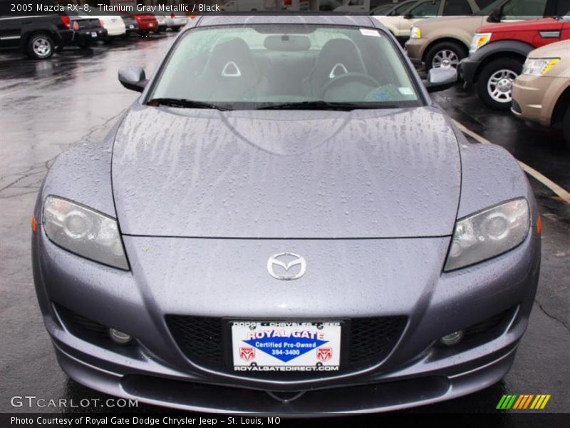 Titanium Gray Metallic / Black 2005 Mazda RX-8