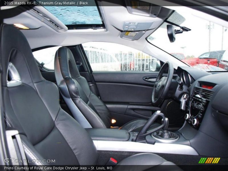 Titanium Gray Metallic / Black 2005 Mazda RX-8