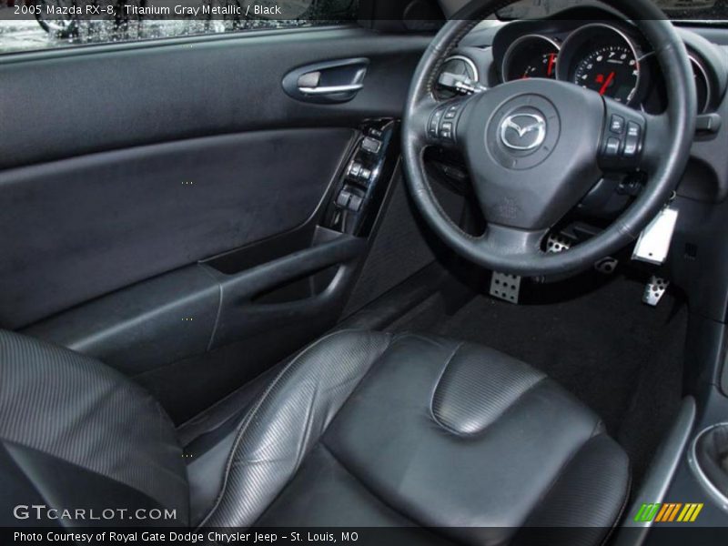 Titanium Gray Metallic / Black 2005 Mazda RX-8