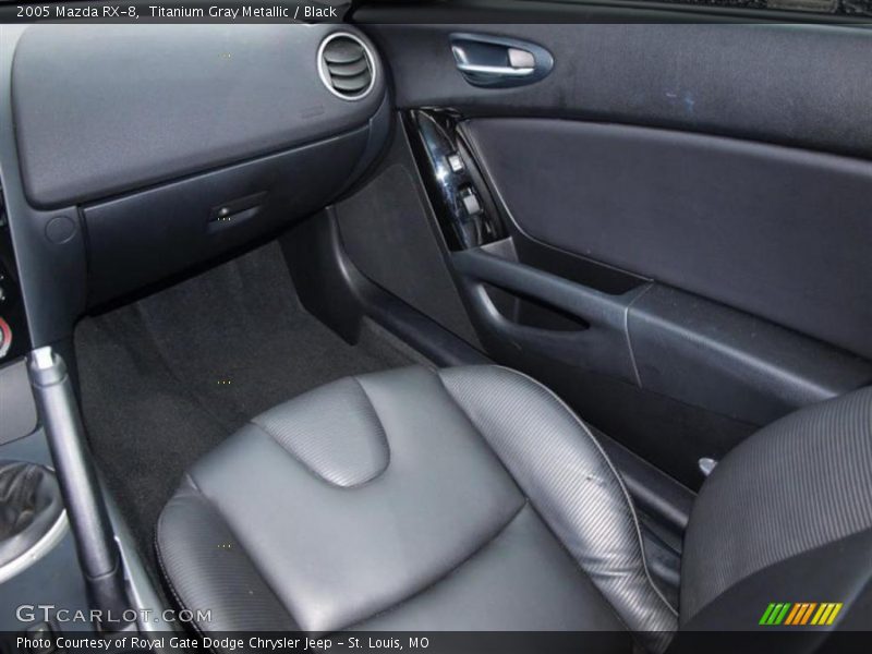 Titanium Gray Metallic / Black 2005 Mazda RX-8