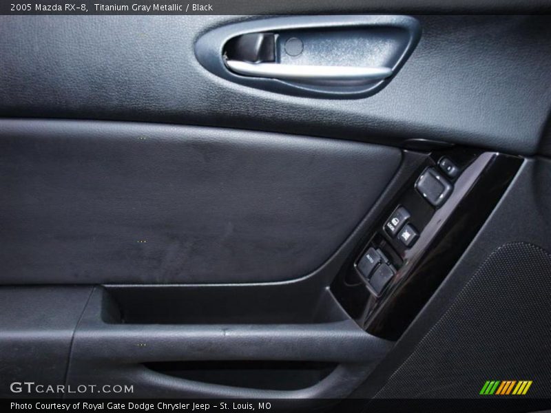 Titanium Gray Metallic / Black 2005 Mazda RX-8