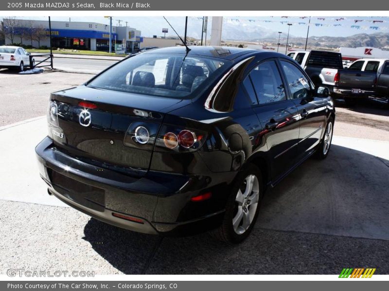Black Mica / Black 2005 Mazda MAZDA3 s Sedan