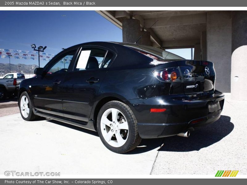 Black Mica / Black 2005 Mazda MAZDA3 s Sedan