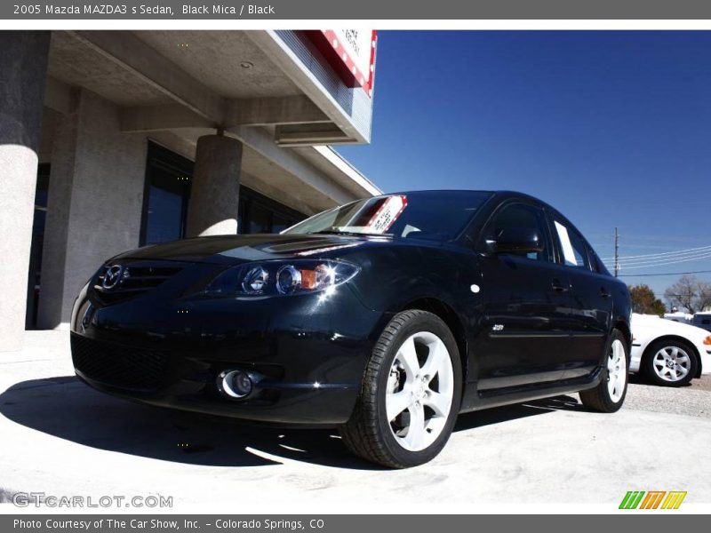 Black Mica / Black 2005 Mazda MAZDA3 s Sedan