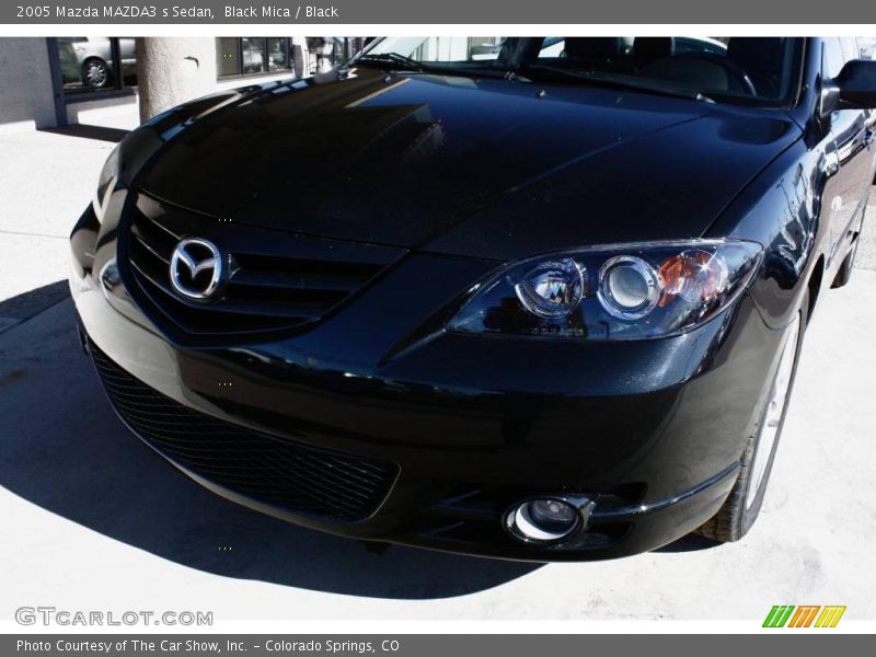 Black Mica / Black 2005 Mazda MAZDA3 s Sedan