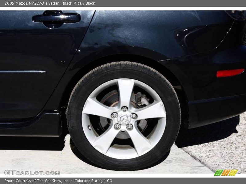 Black Mica / Black 2005 Mazda MAZDA3 s Sedan