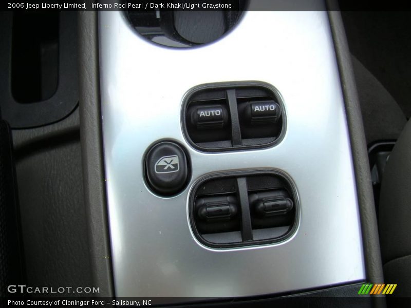 Inferno Red Pearl / Dark Khaki/Light Graystone 2006 Jeep Liberty Limited