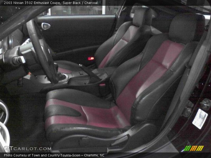 Super Black / Charcoal 2003 Nissan 350Z Enthusiast Coupe