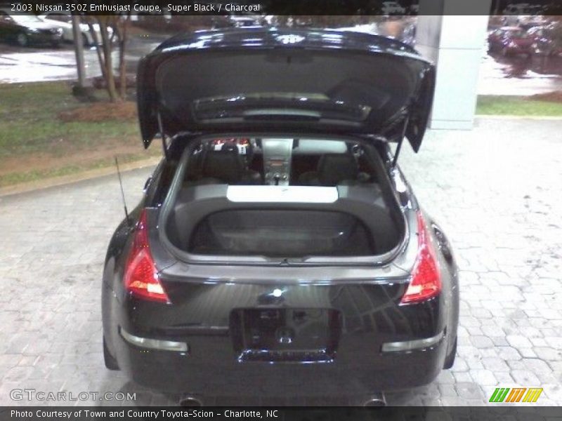 Super Black / Charcoal 2003 Nissan 350Z Enthusiast Coupe