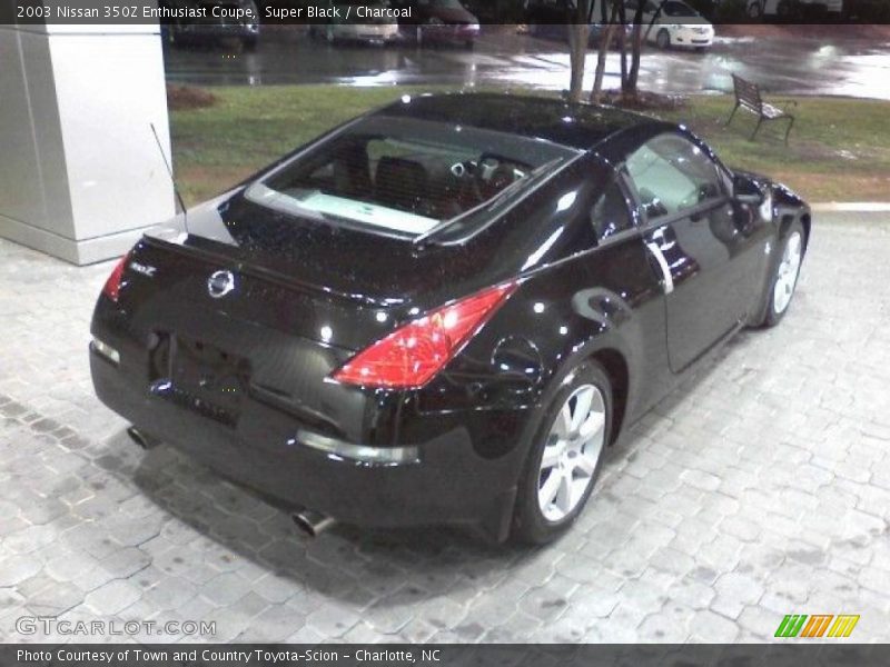 Super Black / Charcoal 2003 Nissan 350Z Enthusiast Coupe