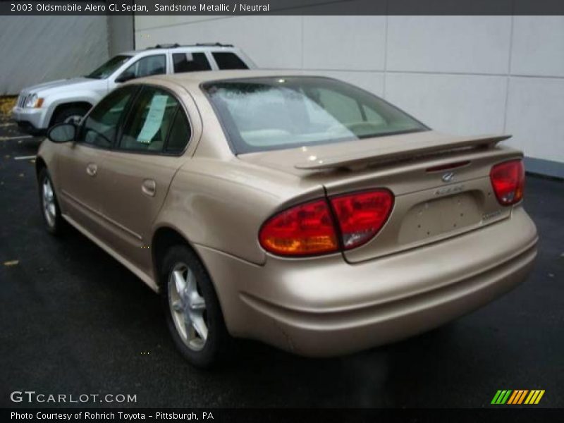 Sandstone Metallic / Neutral 2003 Oldsmobile Alero GL Sedan