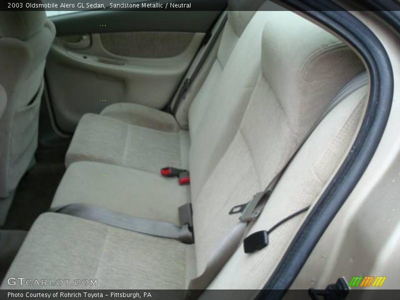 Sandstone Metallic / Neutral 2003 Oldsmobile Alero GL Sedan