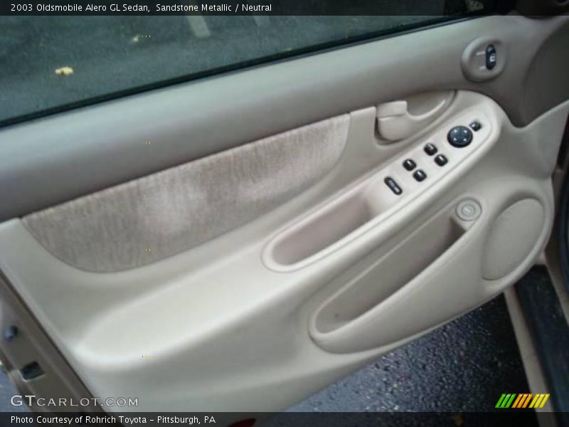 Sandstone Metallic / Neutral 2003 Oldsmobile Alero GL Sedan