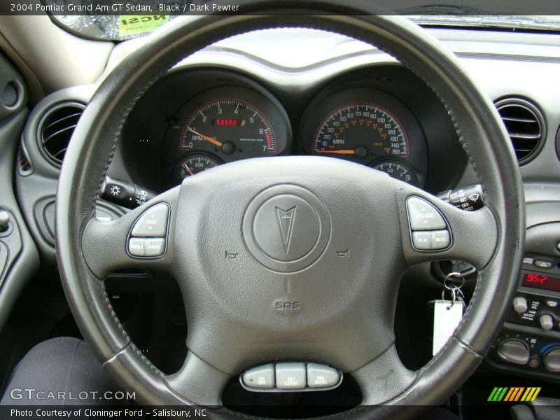 Black / Dark Pewter 2004 Pontiac Grand Am GT Sedan