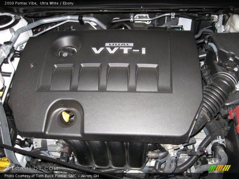 Ultra White / Ebony 2009 Pontiac Vibe